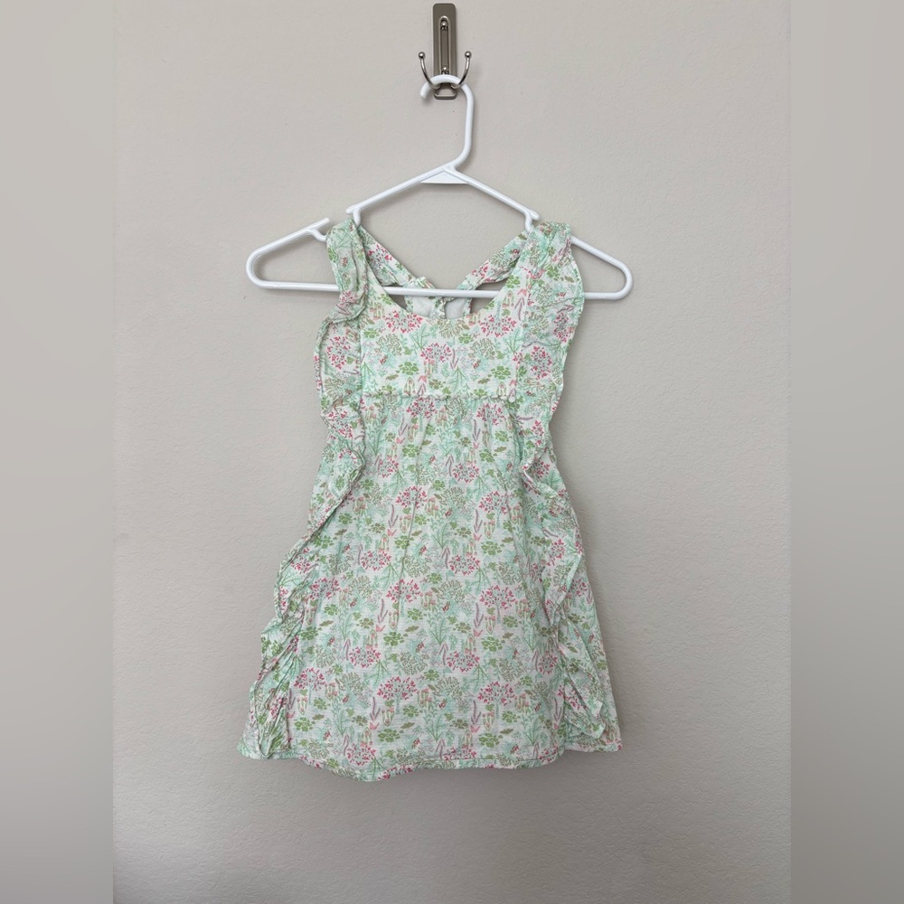 Shabby Chic Girls Floral Pastel Dress size 4